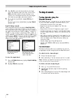 Предварительный просмотр 42 страницы Toshiba 2XF550U Owner'S Manual