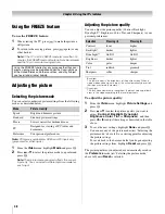 Предварительный просмотр 48 страницы Toshiba 2XF550U Owner'S Manual