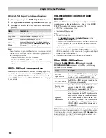 Предварительный просмотр 58 страницы Toshiba 2XF550U Owner'S Manual