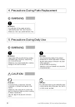 Preview for 6 page of Toshiba 3000 series Operation Manual