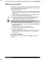 Preview for 41 page of Toshiba 3000 User Manual