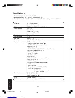 Предварительный просмотр 42 страницы Toshiba 30HF66 Owner'S Manual