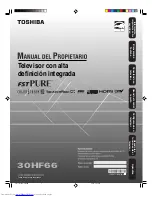 Предварительный просмотр 45 страницы Toshiba 30HF66 Owner'S Manual