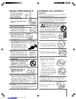 Preview for 3 page of Toshiba 30HF83 Owner'S Manual