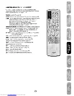 Preview for 23 page of Toshiba 30HFX85 Owner'S Manual