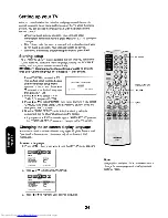 Preview for 24 page of Toshiba 30HFX85 Owner'S Manual