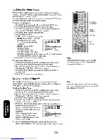 Preview for 30 page of Toshiba 30HFX85 Owner'S Manual