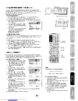 Preview for 31 page of Toshiba 30HFX85 Owner'S Manual