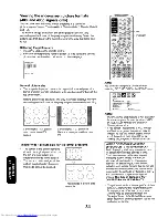 Preview for 34 page of Toshiba 30HFX85 Owner'S Manual