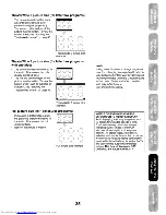 Preview for 35 page of Toshiba 30HFX85 Owner'S Manual