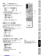 Preview for 39 page of Toshiba 30HFX85 Owner'S Manual