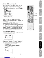 Preview for 43 page of Toshiba 30HFX85 Owner'S Manual