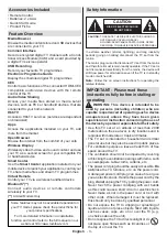 Preview for 4 page of Toshiba 32 L28 Series Quick Start Manual