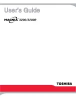 Preview for 1 page of Toshiba 3200 User Manual