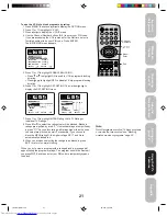 Preview for 21 page of Toshiba 32A14 Owner'S Manual