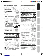 Предварительный просмотр 3 страницы Toshiba 32A35 Owner'S Manual