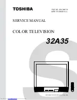 Toshiba 32A35 Service Manual preview