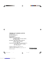 Preview for 32 page of Toshiba 32A36C Owner'S Manual