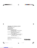 Preview for 64 page of Toshiba 32A36C Owner'S Manual