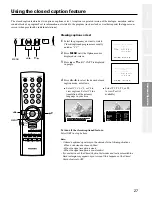 Preview for 27 page of Toshiba 32A41 Owner'S Manual