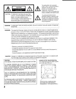 Preview for 2 page of Toshiba 32A42 Owner'S Manual