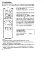 Preview for 16 page of Toshiba 32A42 Owner'S Manual