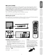 Preview for 7 page of Toshiba 32A61 Owner'S Manual