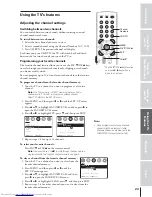 Preview for 23 page of Toshiba 32AF14 Owner'S Manual