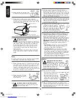 Предварительный просмотр 4 страницы Toshiba 32AF46C Owner'S Manual