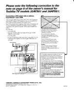 Preview for 50 page of Toshiba 32AFX61 Owner'S Manual