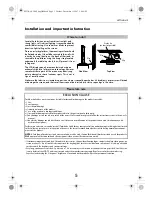 Предварительный просмотр 5 страницы Toshiba 32AV500 Owner'S Manual