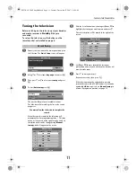 Предварительный просмотр 11 страницы Toshiba 32AV500 Owner'S Manual