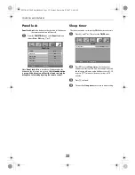 Предварительный просмотр 22 страницы Toshiba 32AV500 Owner'S Manual