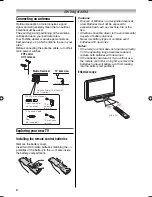 Preview for 8 page of Toshiba 32AV500E - 32" PAL/NTSC Multi-System HD Ready LCD Television Owner'S Manual