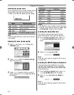 Preview for 18 page of Toshiba 32AV500E - 32" PAL/NTSC Multi-System HD Ready LCD Television Owner'S Manual