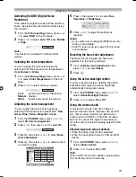 Preview for 19 page of Toshiba 32AV500E - 32" PAL/NTSC Multi-System HD Ready LCD Television Owner'S Manual