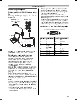 Preview for 29 page of Toshiba 32AV500E - 32" PAL/NTSC Multi-System HD Ready LCD Television Owner'S Manual