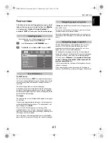 Preview for 41 page of Toshiba 32AV623D Owner'S Manual