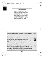 Preview for 46 page of Toshiba 32AV623D Owner'S Manual