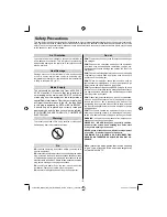 Предварительный просмотр 8 страницы Toshiba 32BV701B User Manual