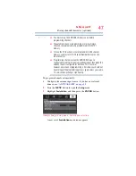 Предварительный просмотр 47 страницы Toshiba 32C120U User Manual