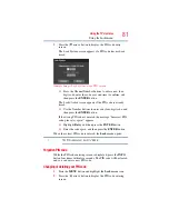 Предварительный просмотр 81 страницы Toshiba 32C120U User Manual