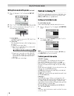 Предварительный просмотр 26 страницы Toshiba 32C2000A Owner'S Manual