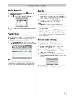 Предварительный просмотр 31 страницы Toshiba 32C2000A Owner'S Manual