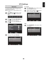 Preview for 23 page of Toshiba 32DB833G COMBI Series Manual