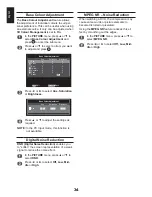 Preview for 34 page of Toshiba 32DB833G COMBI Series Manual