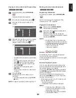 Preview for 61 page of Toshiba 32DB833G COMBI Series Manual