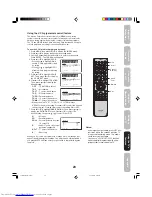 Preview for 23 page of Toshiba 32DF46 - 32" CRT TV Owner'S Manual