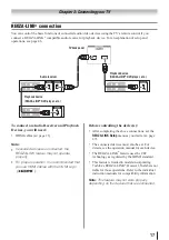 Предварительный просмотр 17 страницы Toshiba 32DT2U Owner'S Manual