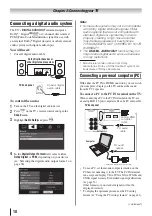 Предварительный просмотр 18 страницы Toshiba 32DT2U Owner'S Manual